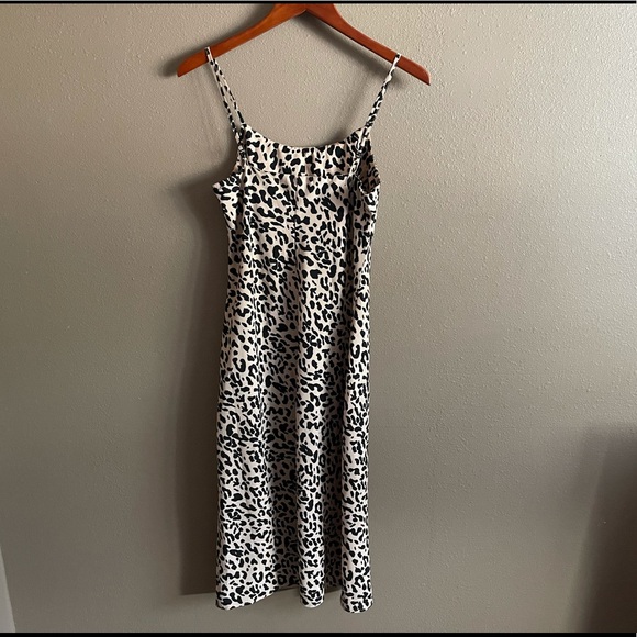 Leopard Midi Slip dress Sugarlips - Picture 2 of 4